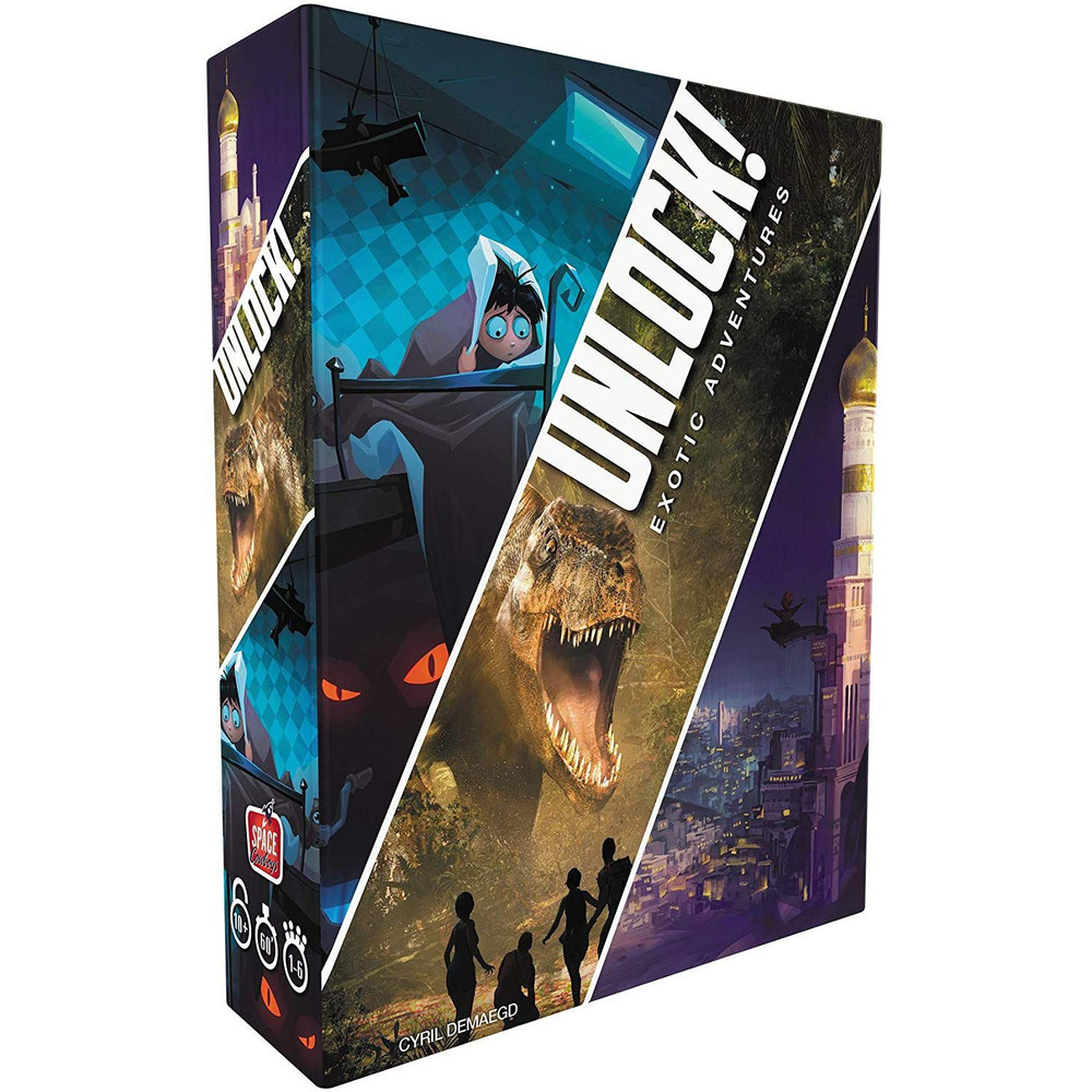 Board Game Unlock! Exotic Adventures -English NIB